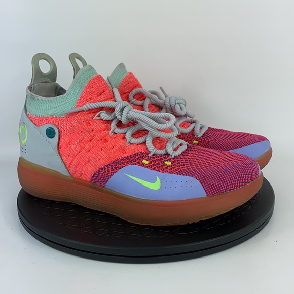 Nike Zoom KD 11 'EYBL Peach Jam' Basketball Shoes AO2604-600 Men's Size 8.5 - Picture 3 of 12